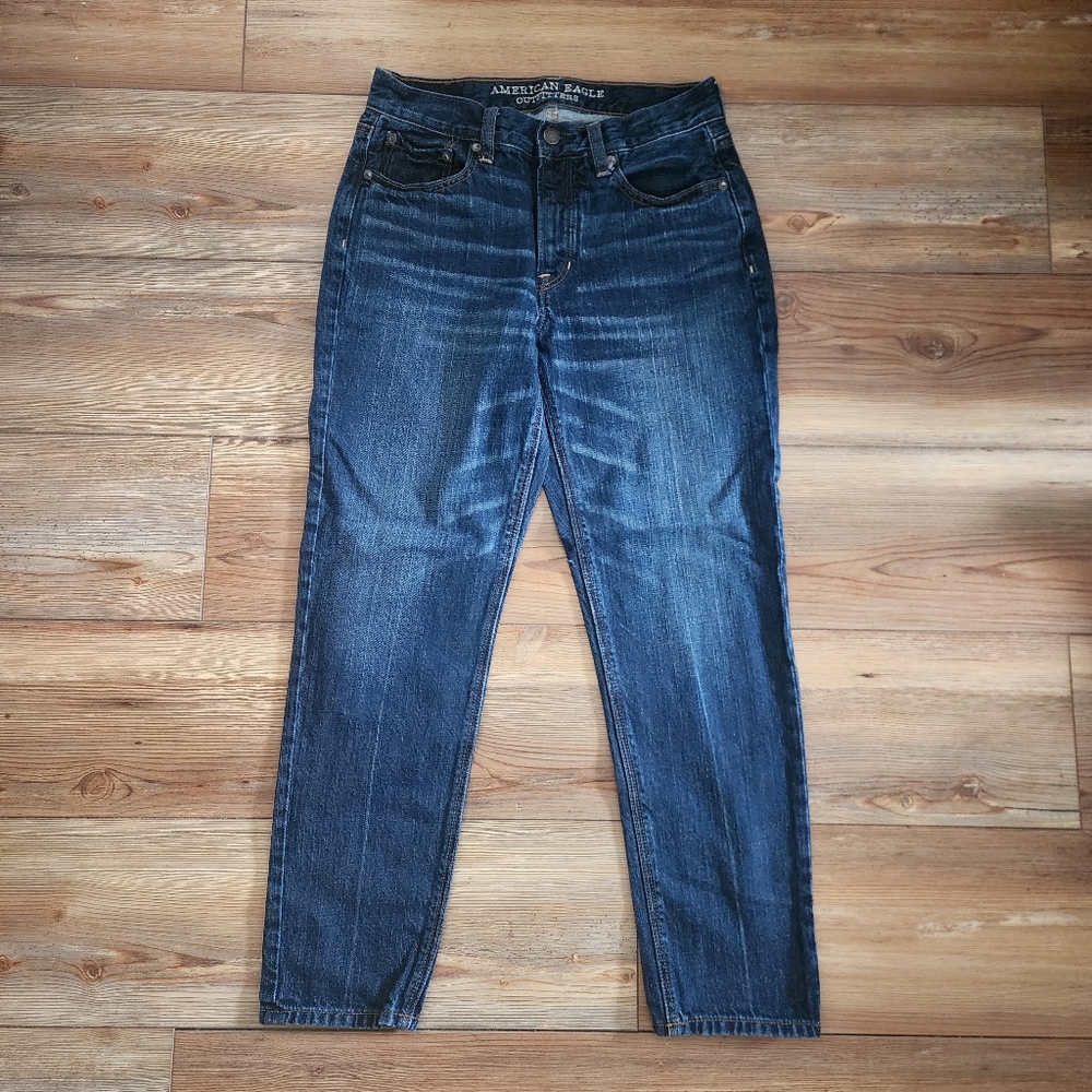 American Eagle Jeans Vintage Hi-Rise Womens 4 Blue